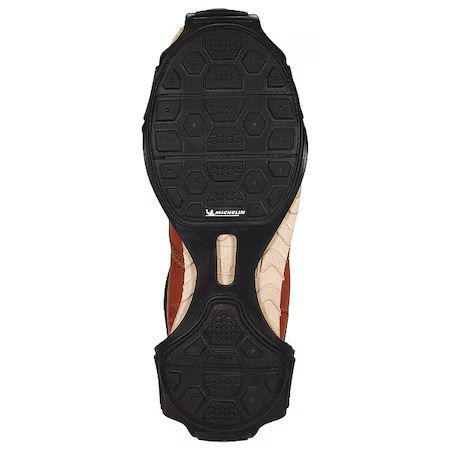 Ergodyne 6325 Spikeless Traction Device, Ball, Heel Coverage, Pull-On, Rubber,