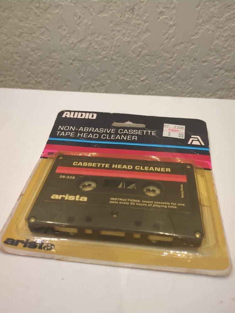 2 Cassette Tape Head Cleaner