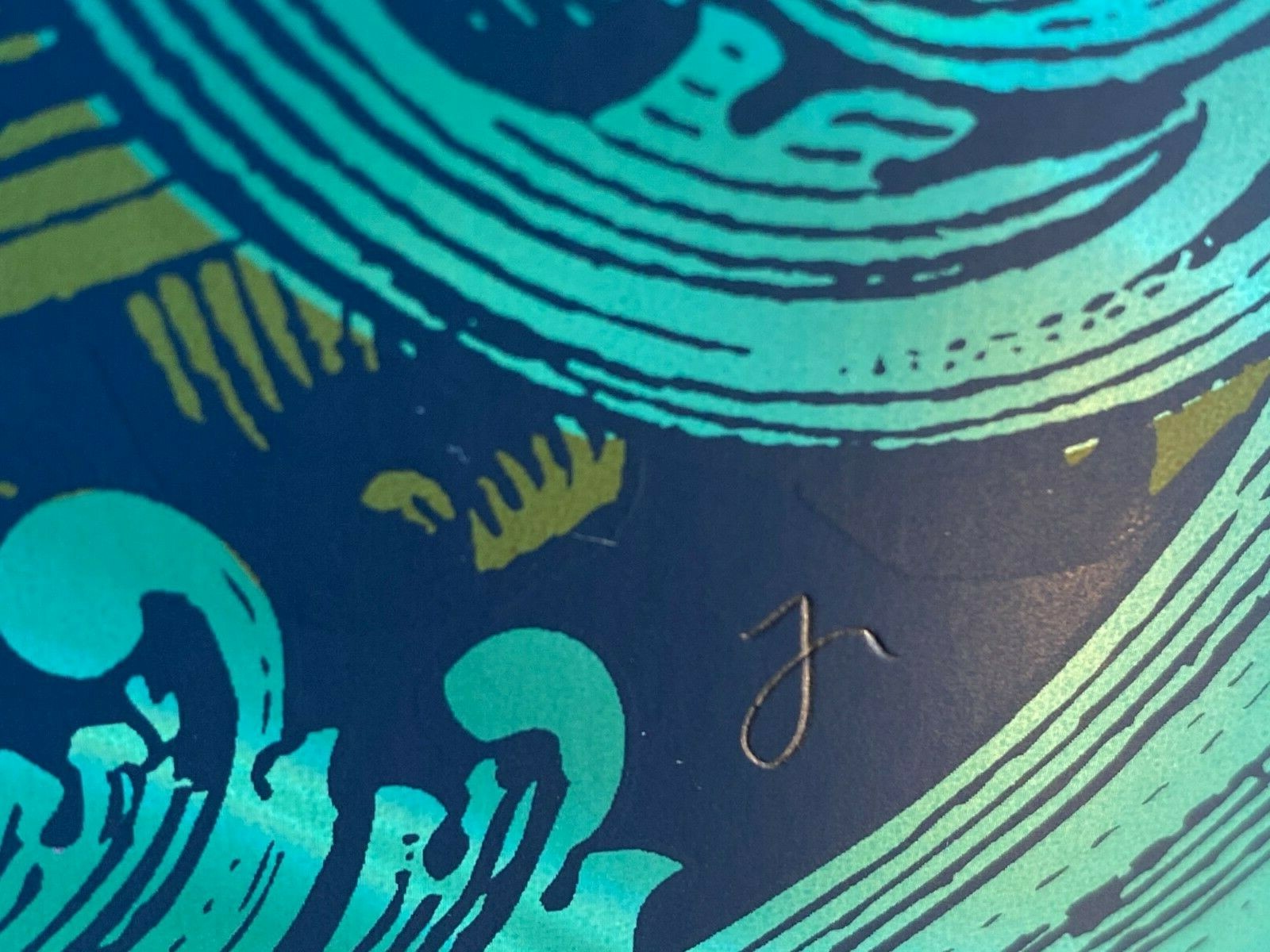 VAN MORRISON NASHVILLE 2017 LAVA FOIL PRINT POSTER AE SIGNED S/N #/35 IN STOCK!