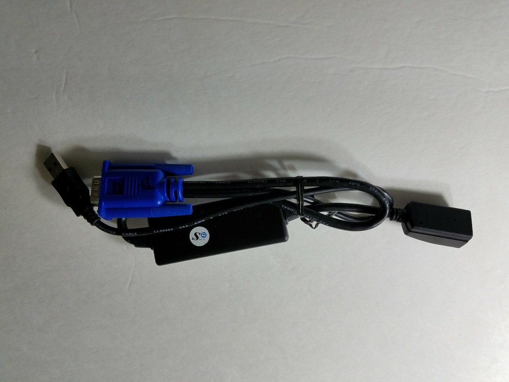 Ref - 9X2P9 Dell USB KVM switch POD SIP Module Cable 2161DS 2160AS 180AS (38-2).