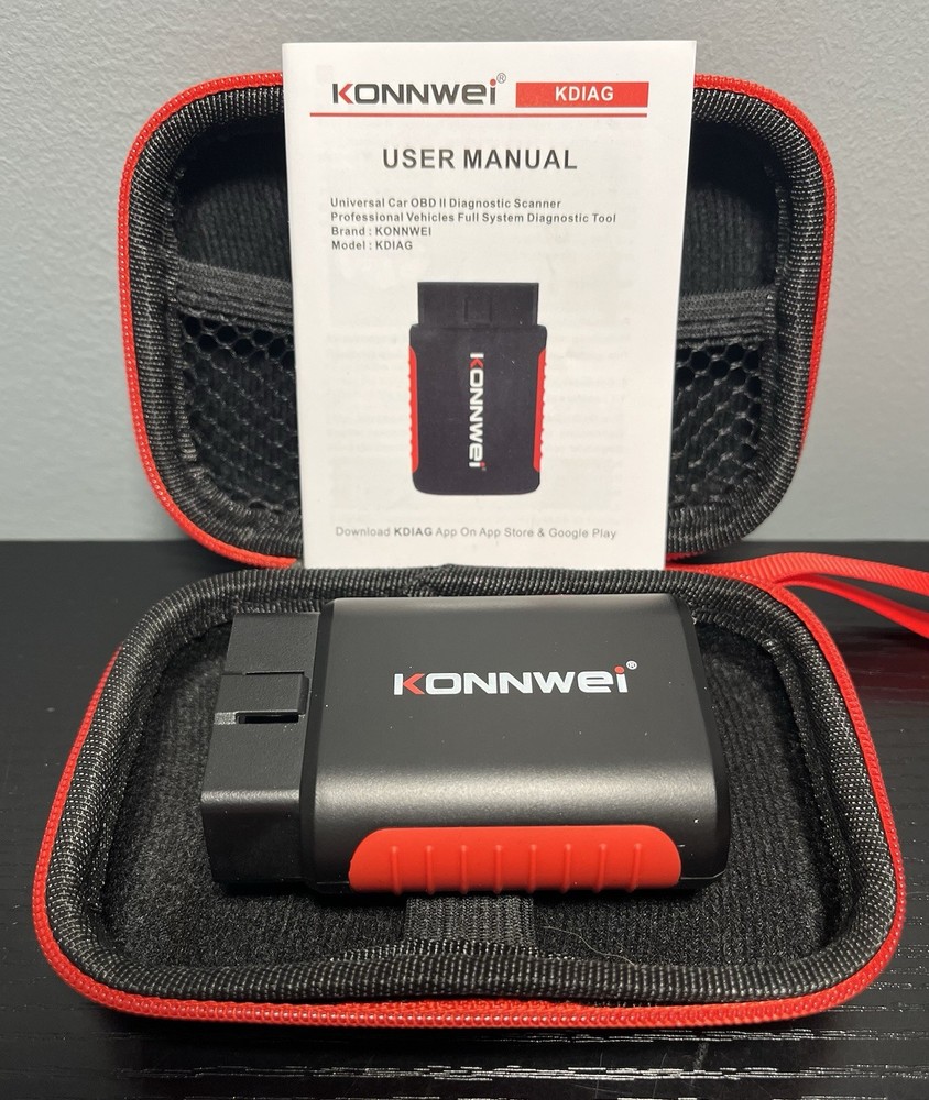 KONNWEI OBD2 Scanner Bluetooth - Full System Diagnostic Tool w/Bi-Directional Co