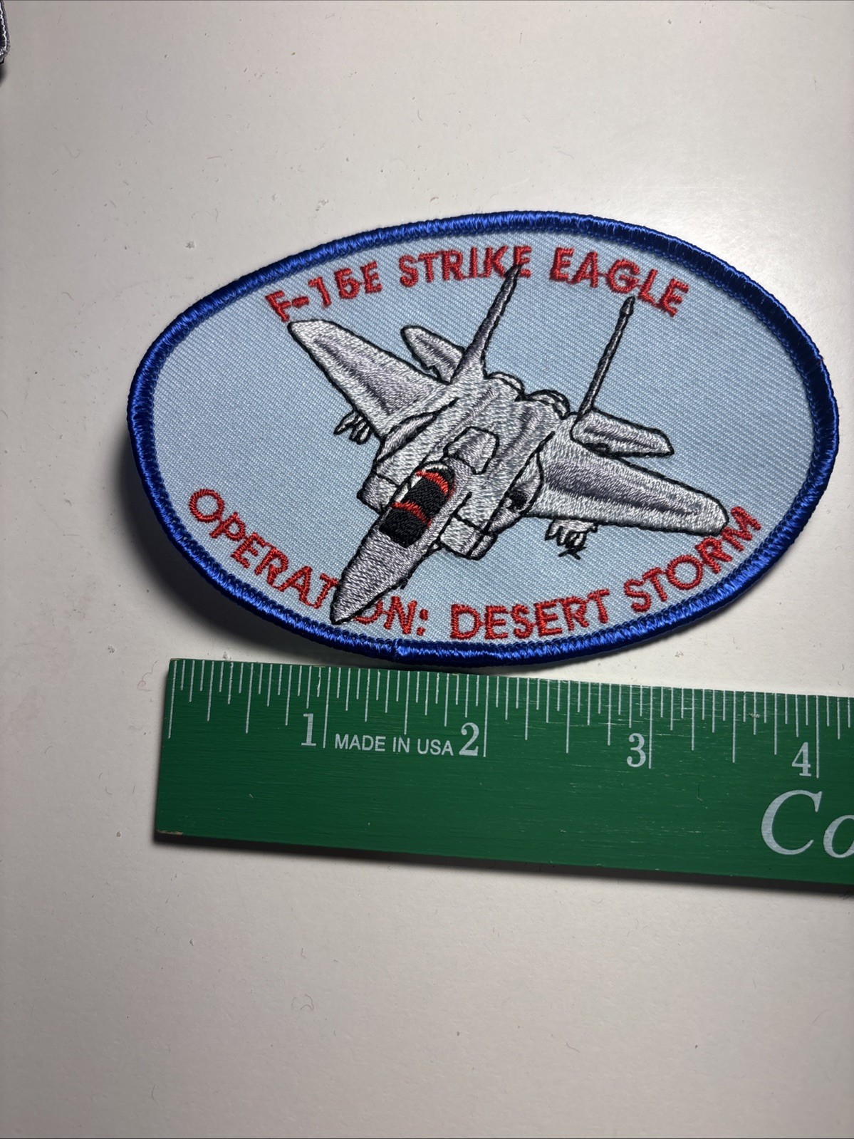 F-15 E Strike Eagle Operation: Desert Storm Embroidered Patch