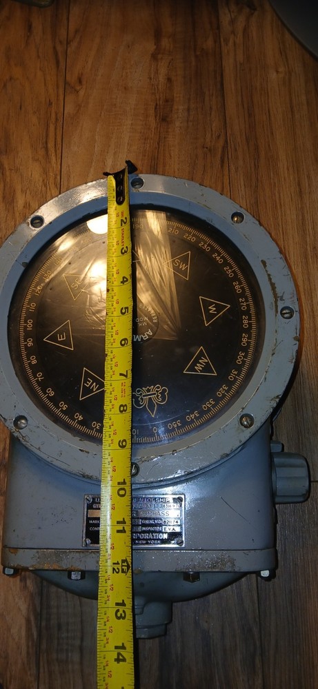 Vintage Navy Compass ARMA Repeater Compass Mark 8 Mod 2