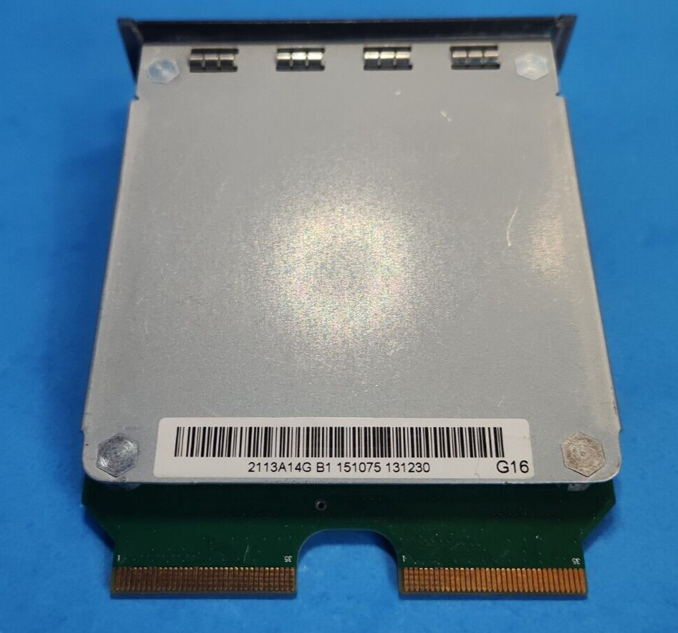 HP A5500 2-Port 10GbE CX4 Ethernet Network Interface Expansion Module JD360B