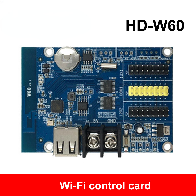 HUIDU-W60 Single-Dual Color LED Display Controller U-Disk LED Controller