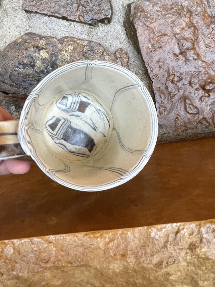 Mint Allan Kluber Studio Pottery Handmade Mug Nceca