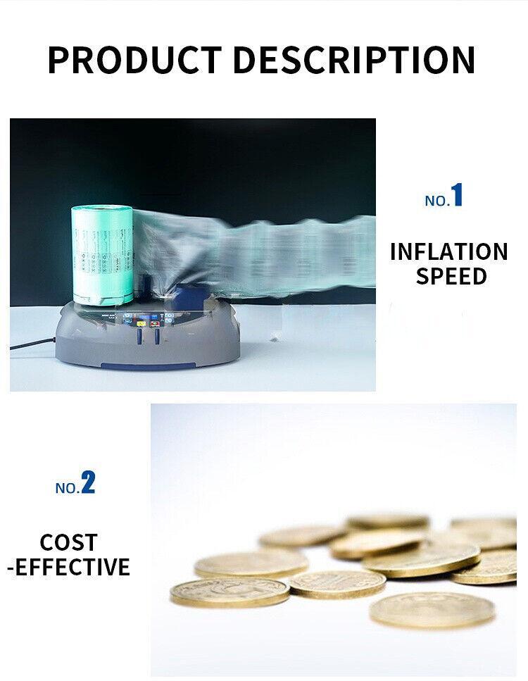 Mini Almighty Buffer Air Cushion Machine Packaging Wrap Maker Machine 110V/220V