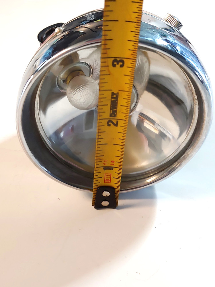 Vintage Royce Deluxe Bicycle Head Lamp With Mounting Bracket - UNTESTED