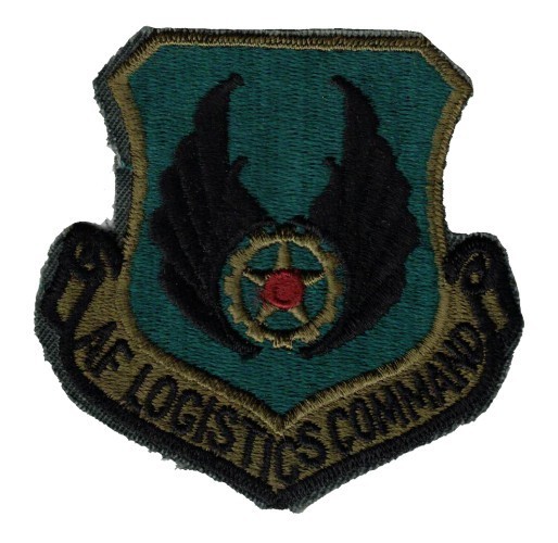 U.S. Air Force Logistics Command Sleeve Patch. Sew on