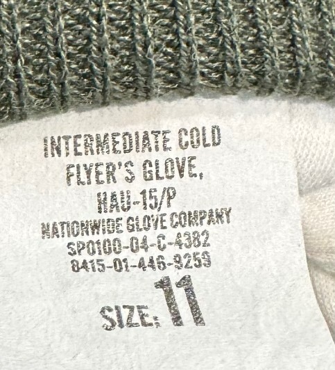 USGI Intermediate Cold Weather Flyer's Gloves "NEW"
