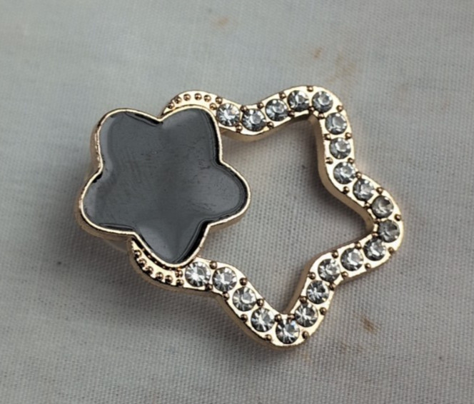 3 Shoe charms fish bow star