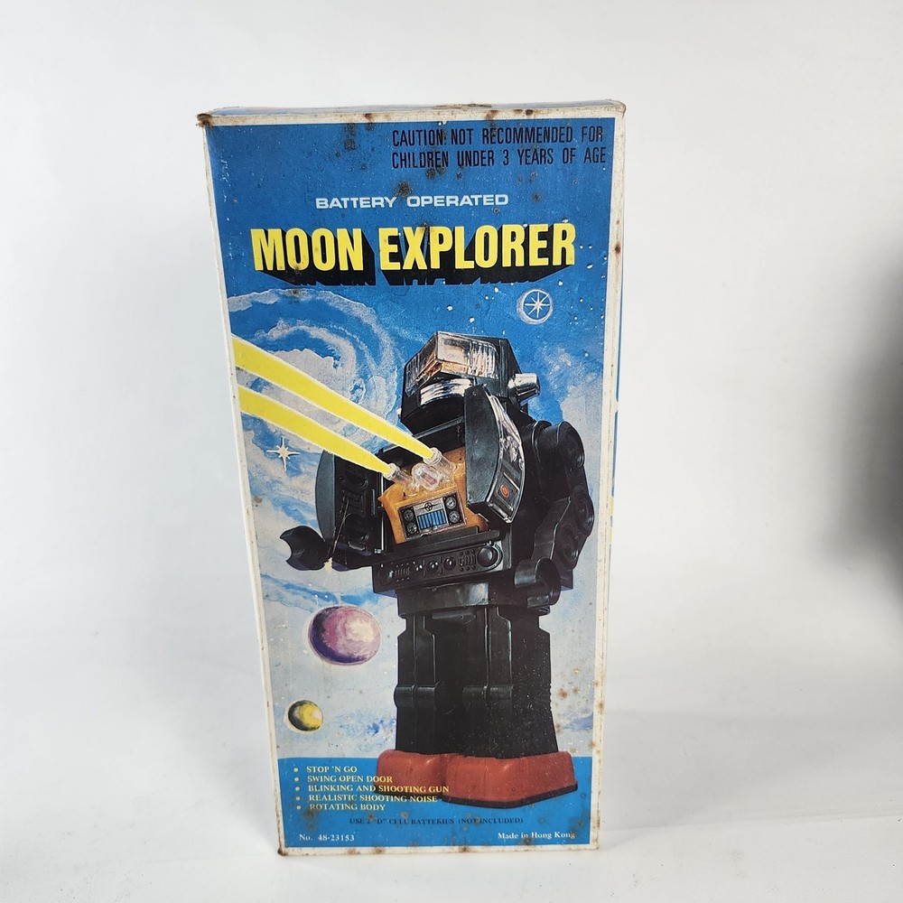 1970's Moon Explorer Robot *Please Read Description*