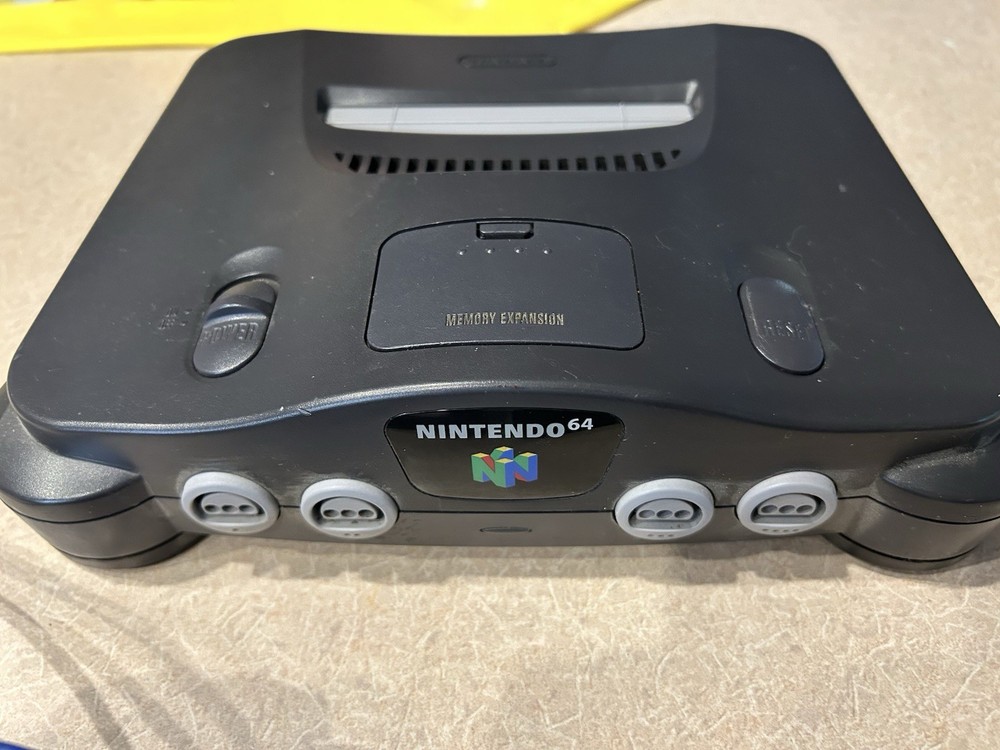 Nintendo 64 Game Console And Controller