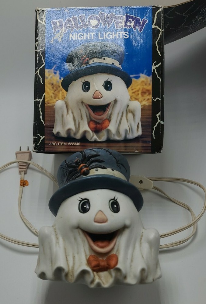 Vintage Ghost Halloween Night Lights #22346