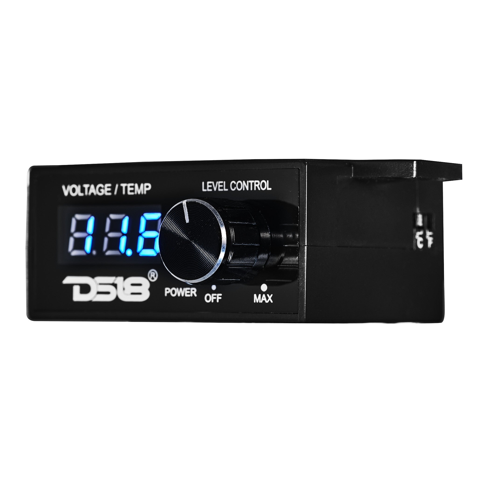 DS18 BKVTR Universal Bass knob with volt meter and temperature display
