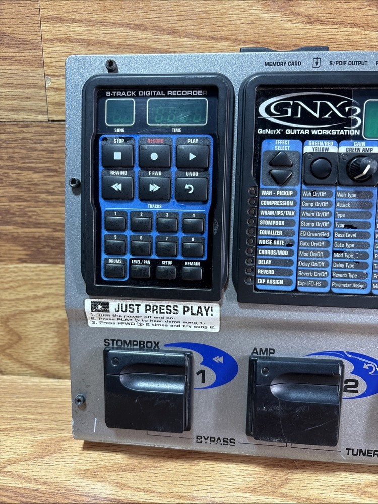 DigiTech GNX3 Guitar Workstation Multi-Effects Guitar Effect Pedal