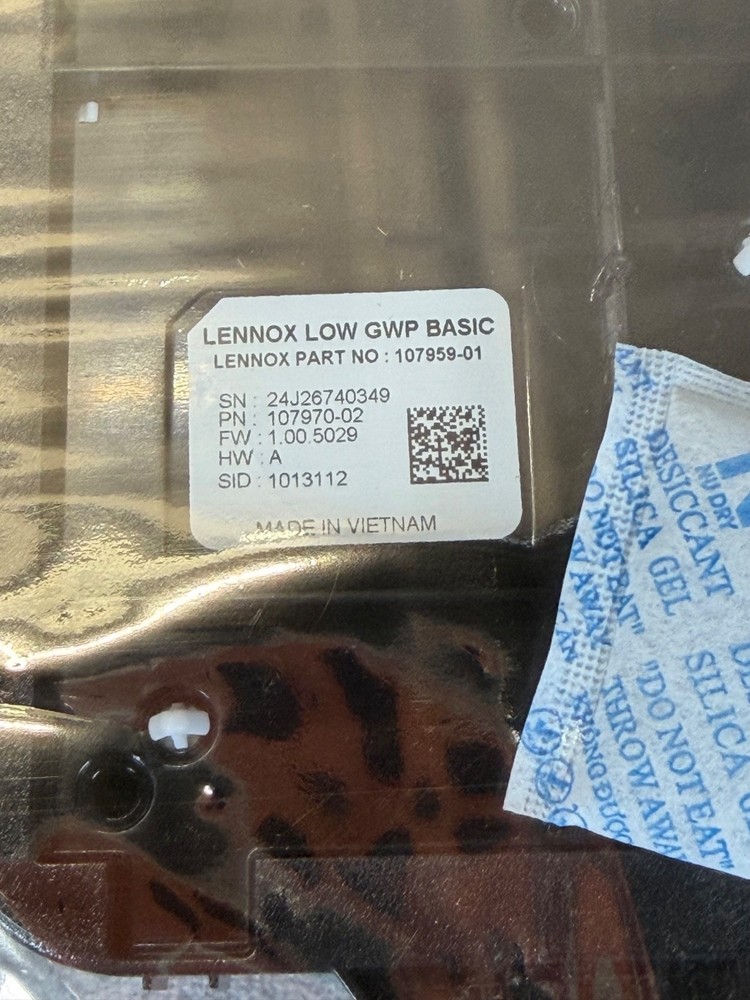 Lennox 107970-02 ADP Low GWP Basic Control Board 107959-01 new #H102