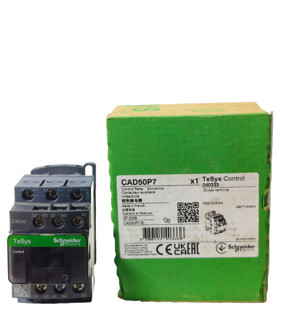 SCHNEIDER ELECTRIC TESYS CAD50P7 CONTROL RELAY