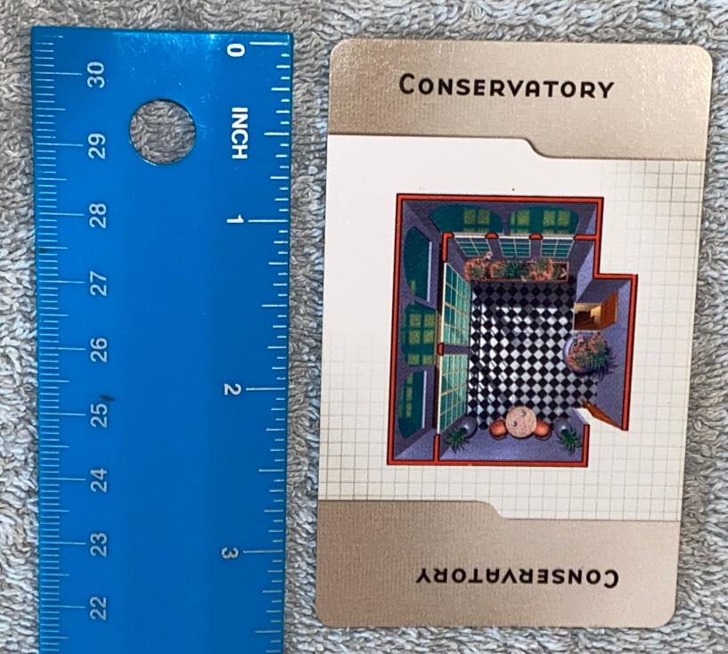 Clue 2005 Room Card Conservatory Replacement Piece