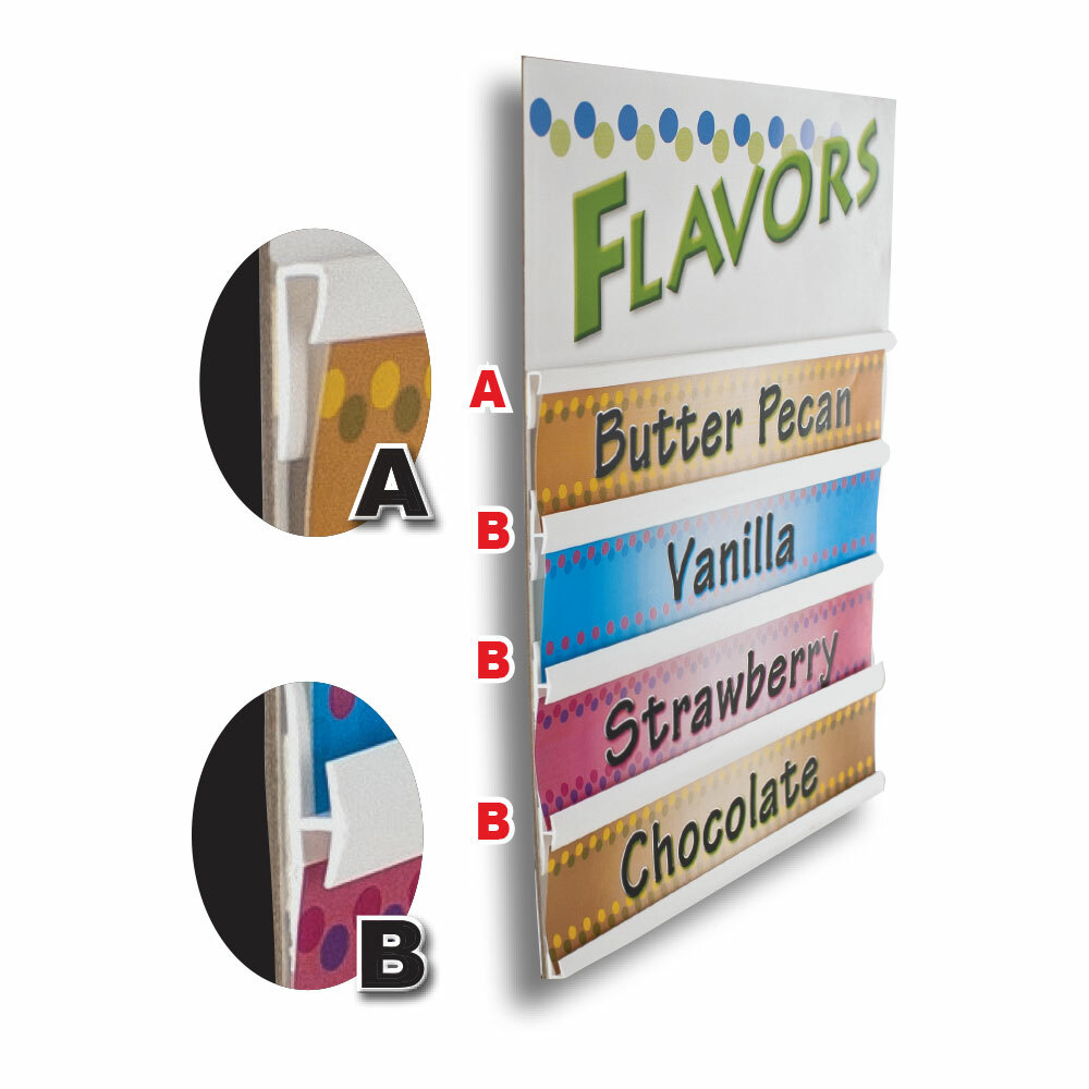 Outwater Plastic H Channel Fits Material 3/16 Inch Thick Black Styrene Divider