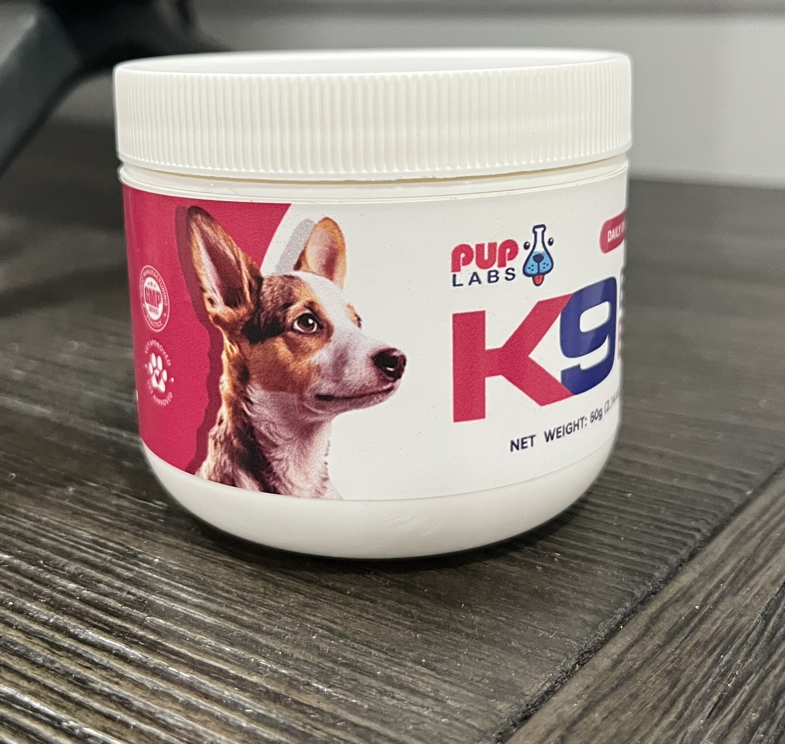 Pup Labs K9 Belly Bliss Weight: 60g (2.14 Oz) 30 Scoops