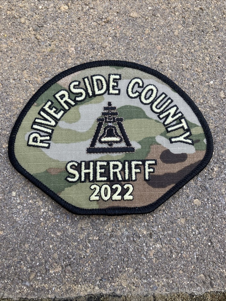 Riverside County Sheriff Veteran’s Day Multicam Patch 2022 New