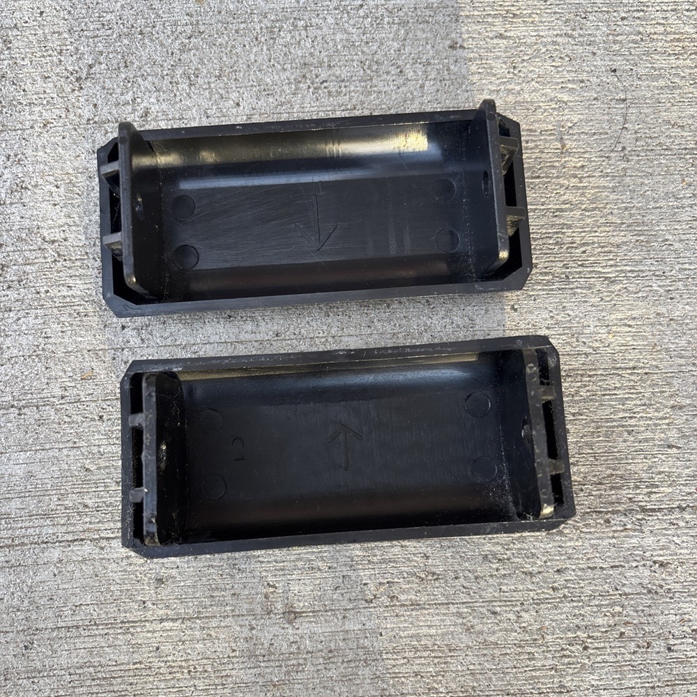 Bowflex Power Pro XTL Ultimate Rail End Cap Rectangle Replacement Parts 2 Pieces