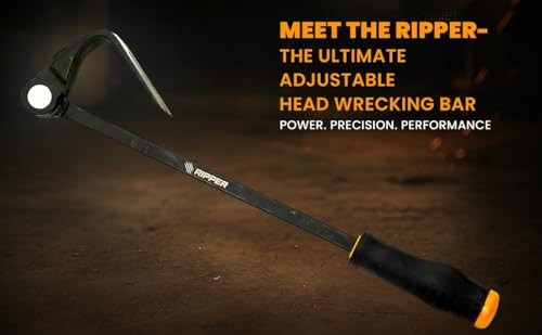 – The Heavy-Duty Indexing Crowbar & Nail Puller Tool, Multi-Angle Ripper