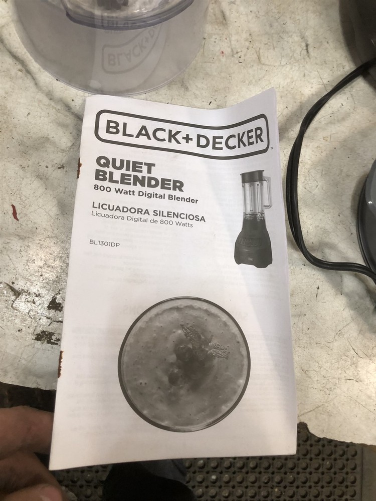 Black & Decker quiet blender