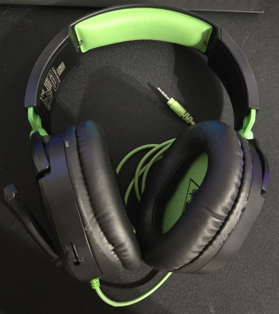 Turtle Beach Ear Force Recon 70x Wired Gaming Headset w/ Controller adapter