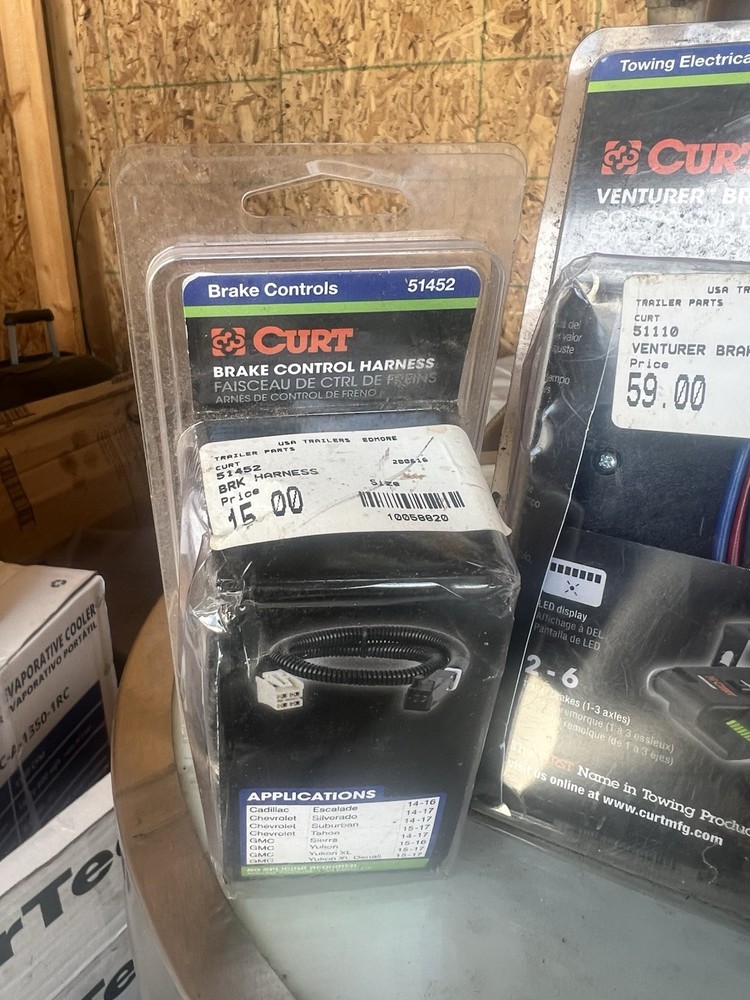 Trailer Brake Control Wiring Harness CURT #51452 - Controller Sold Separately