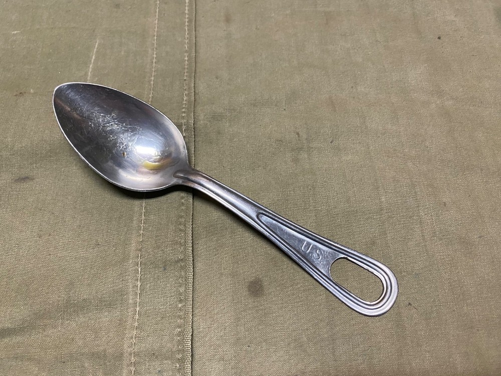 ORIGINAL WWII US INFANTRY ARMY MESS KIT SPOON UTENSIL