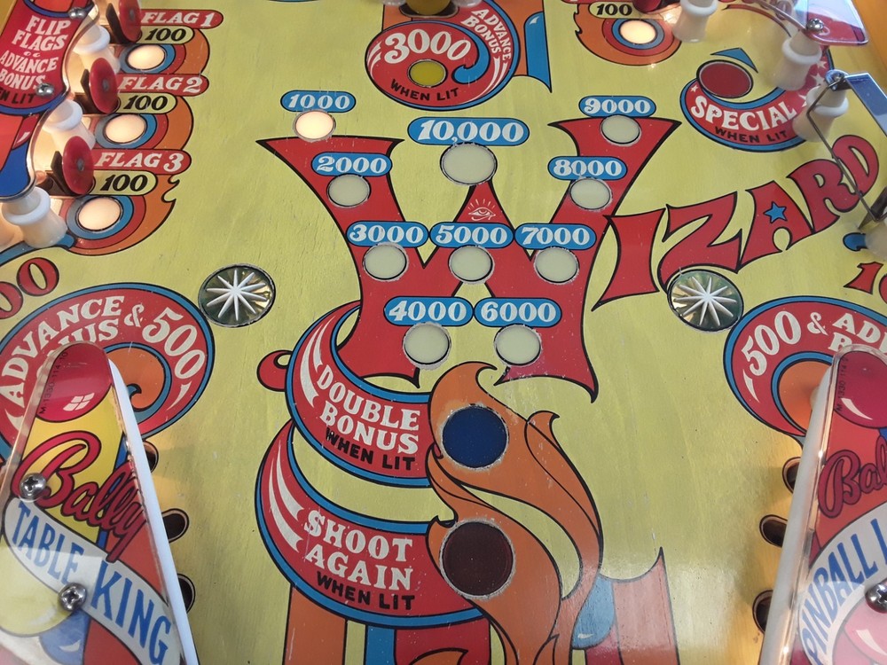Wizard! by Bally Pinball Machine