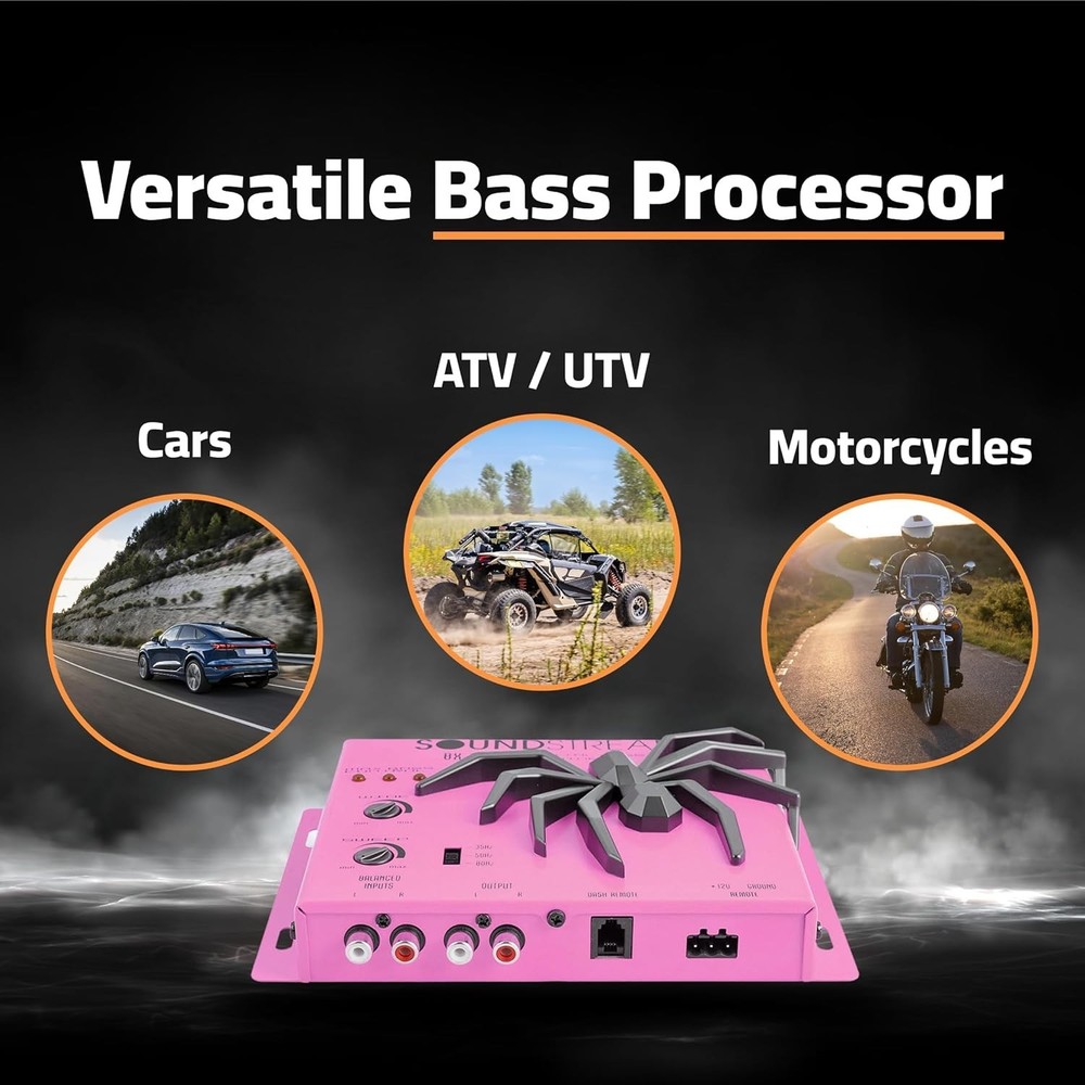 BX-10R Bass Restoration Processor with Parametric Bass Equalizer, Digital Bas...