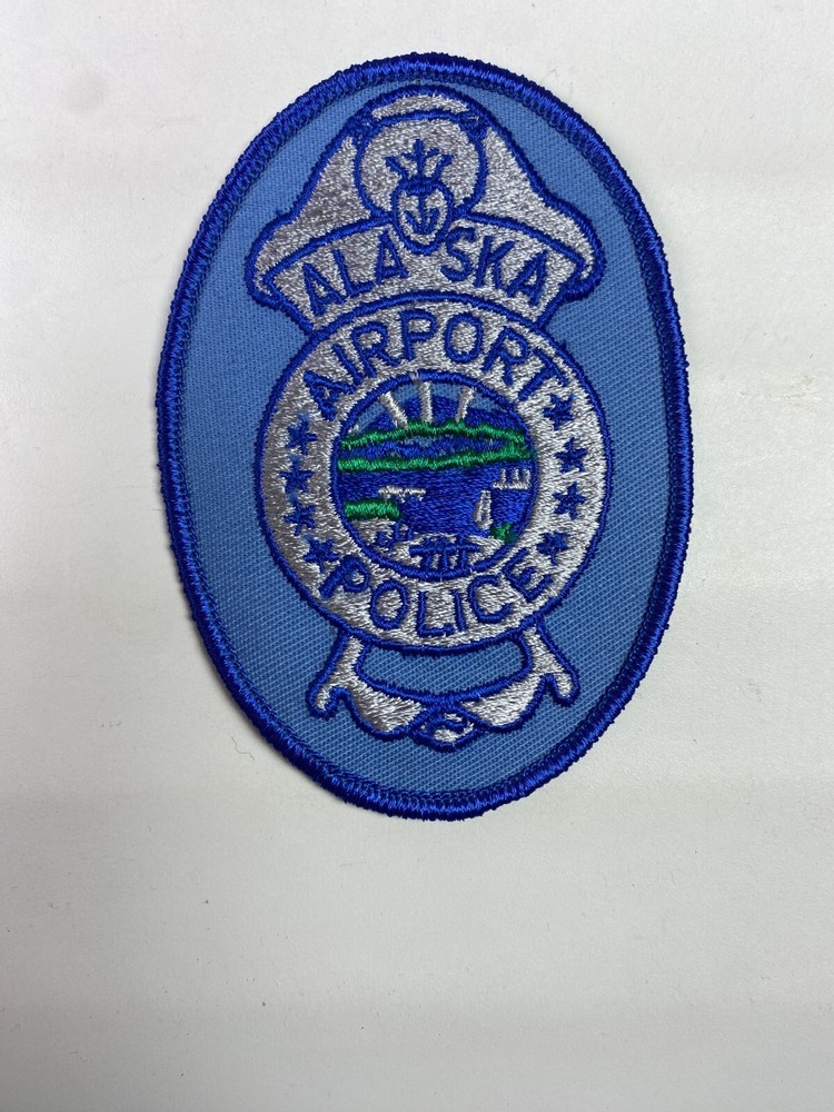 Airport Police Alaska AK Patch O7
