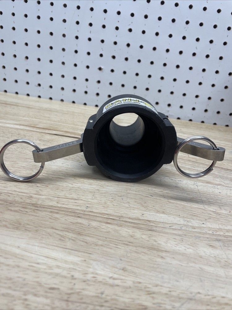200C BANJO Cam Lever Coupling-BLACK Polypropylene