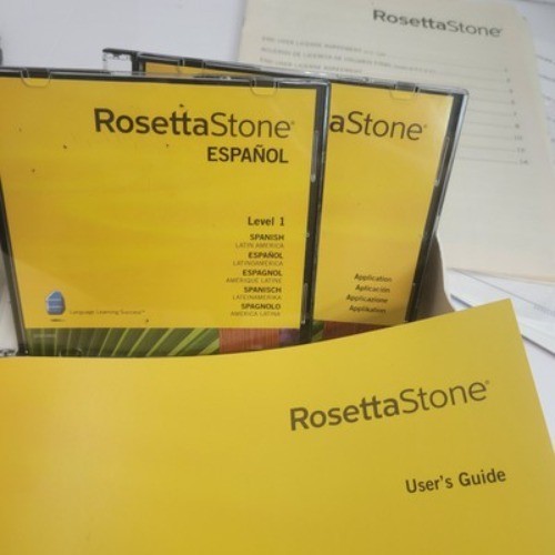Rosetta Stone Spanish Spain Version Levels 1 w/ Headset