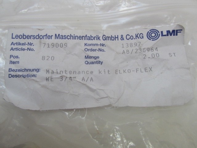 LMF 719009 Maintenance Kit Elko Flex WE 3/4" A/A