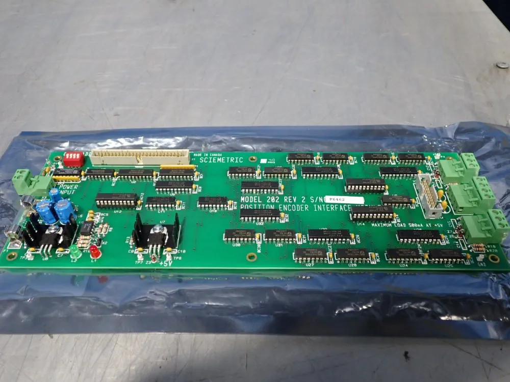 SCIEMETRIC 202 POSITION ENCODER INTERFACE MODULE 04200480979
