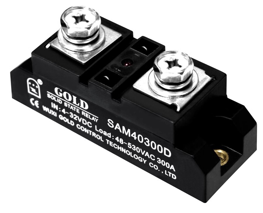 GOLD Industrial solid state relay SAM40300D 300A Dc controlled AC 220V