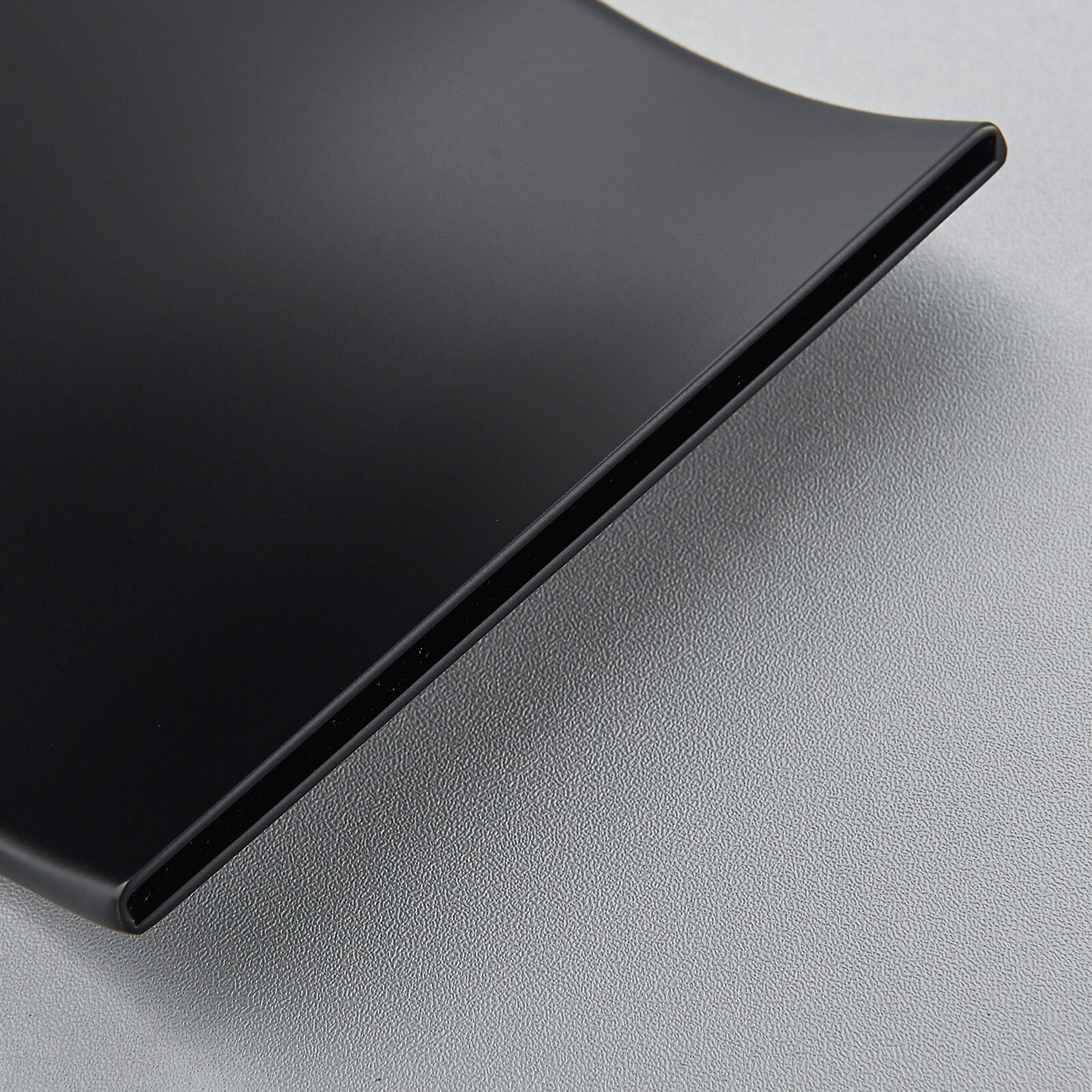 Matte Black 3 Holes Sink Faucet Waterfall Bathroom Basin Vanity Mixer 2 Handle