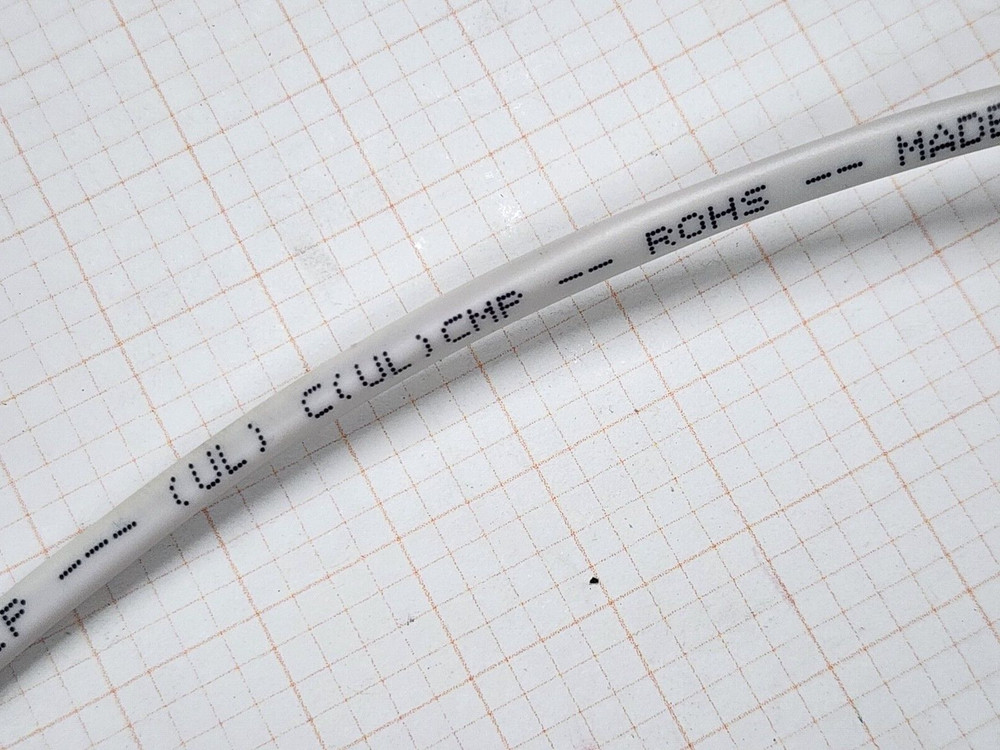 Carol E3043S 16/3C Plenum Media/Communication/Control Cable CMP White /50ft