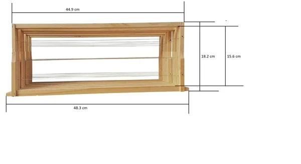 WSP Assembled & Wired Beehive frames — Save When Buying in bulk