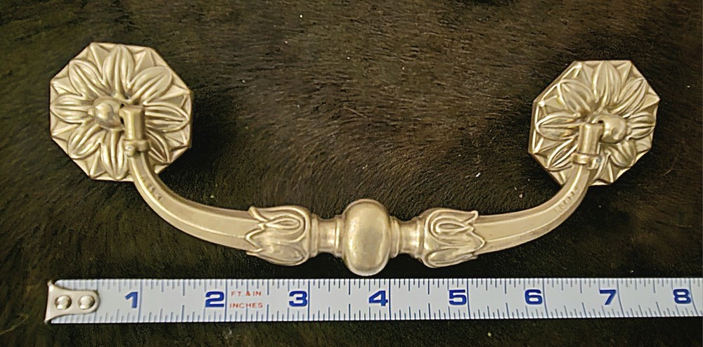 Solid Brass Dresser Drawer Pulls N3876