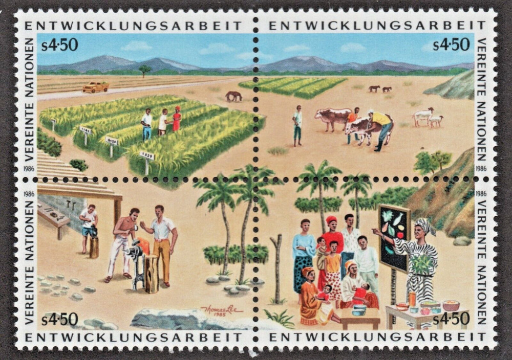 United Nations - Vienna (1986) - Scott # 61a,    MNH