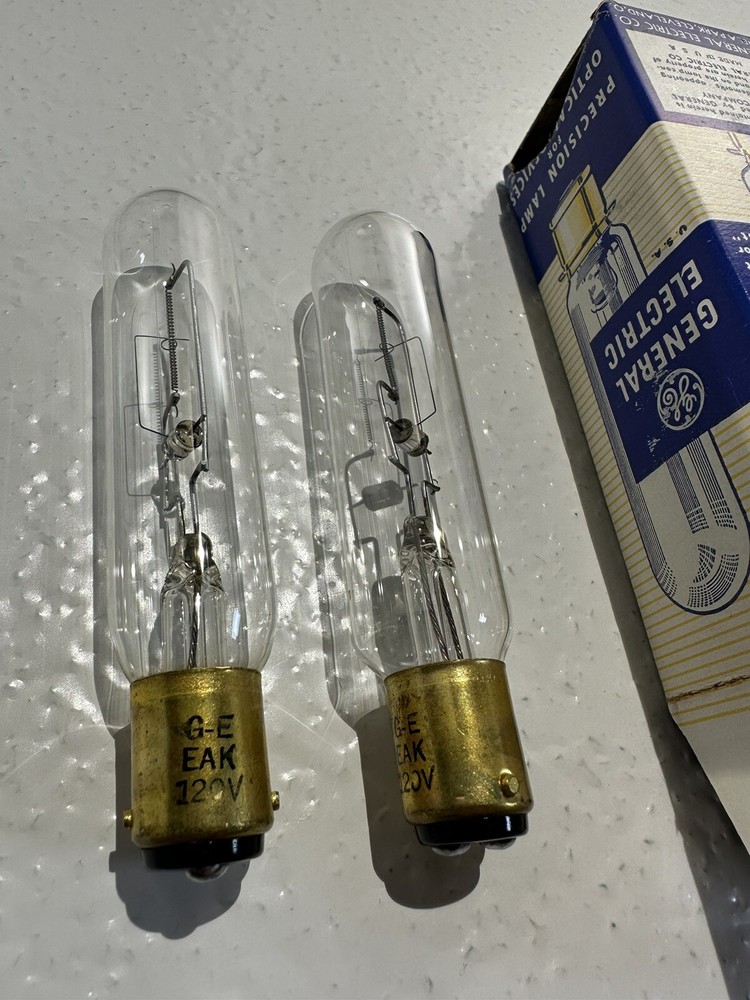 EAK "2-pack" Projector Lamp Projection Bulb Flashtube Modeling 100w 120v G.E.