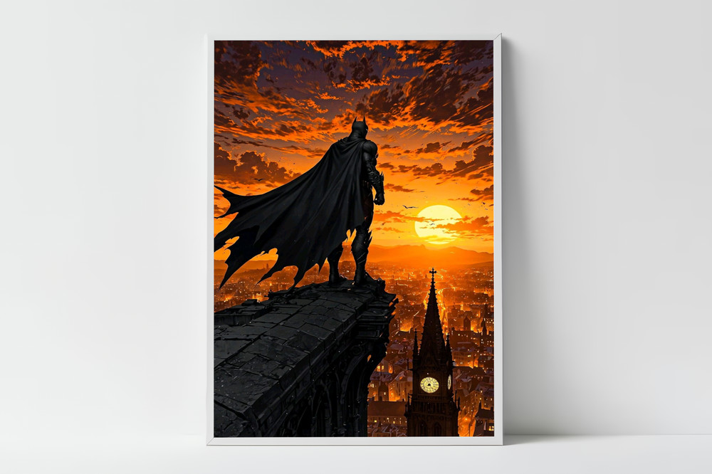Batman DC Universe DCU Poster Print - No Frame