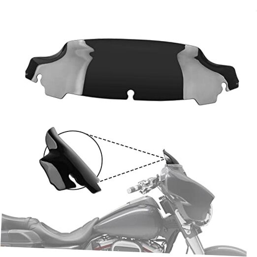 Windshield Motorcycle Wave Windscreen Fit for 2014-2023 Harley Davidson 5 Inch