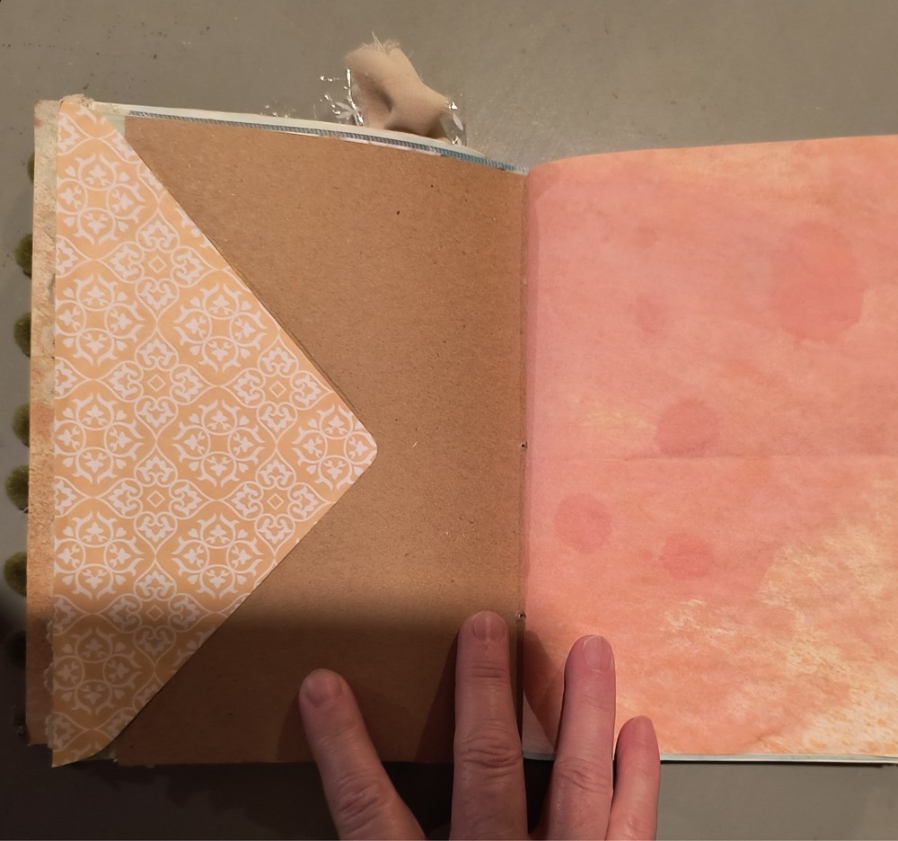 handmade junk writing journal