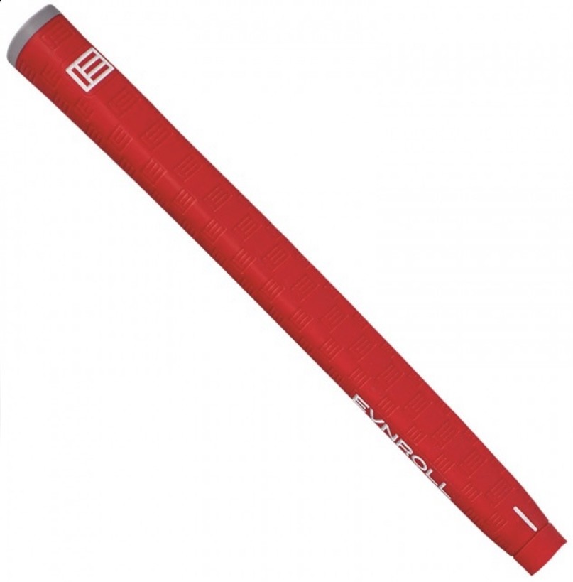 NEW Evnroll Red/Grey Pistol 100g Putter Grip